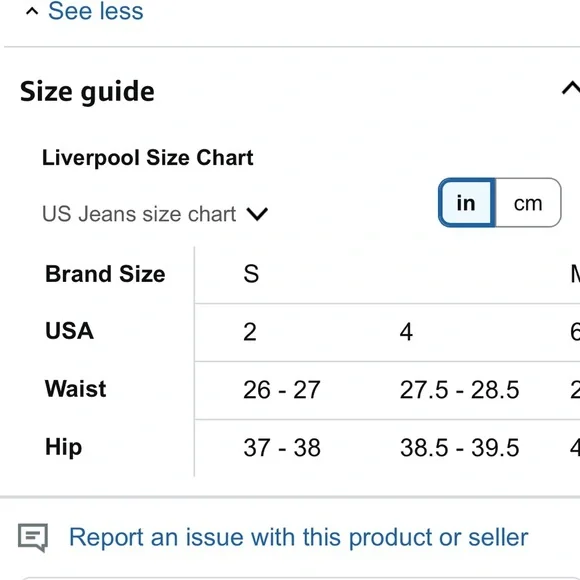 👖The Liverpool Los Angeles Lucy High-Rise
Bootcut Stretch Denim jeans in Size 26 - Picture 11 of 12